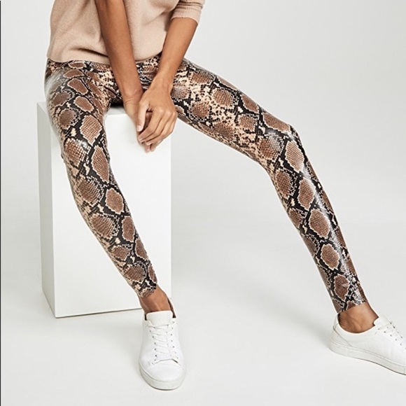 Commando Faux Leather Snake Skin 